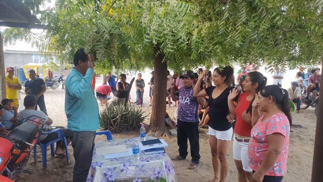  MUNICIPALIDAD DE SULLANA REALIZA REACTIVACIÓN DE JUNTAS VECINALES