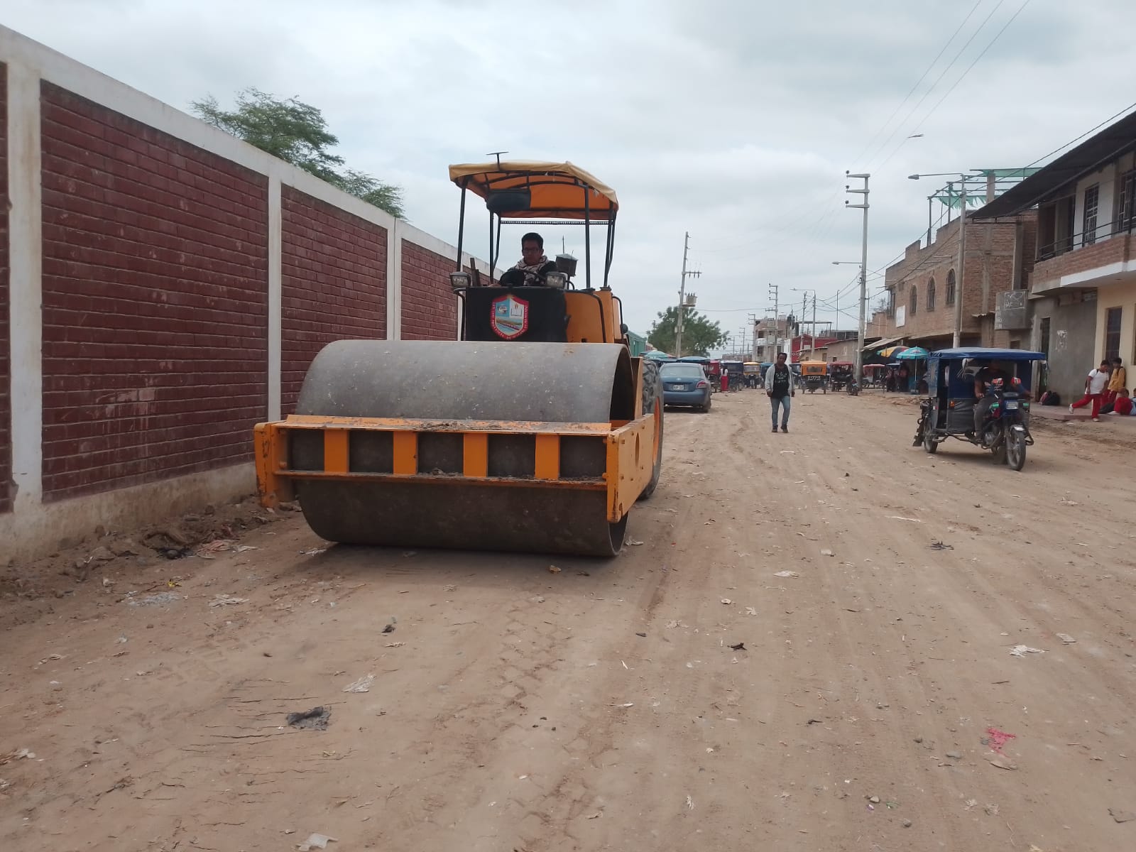 Municipalidad Realiza Trabajos De Mejoramiento En Calles Del Asentamiento Humano Nueve De Octubre