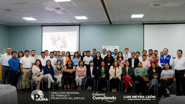 DRTPE Piura se sumó activamente al Encuentro Empresarial titulado "Desafíos y necesidades de fortalecimiento" 