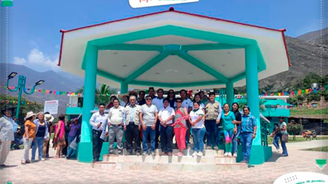 foto de la plaza de chual