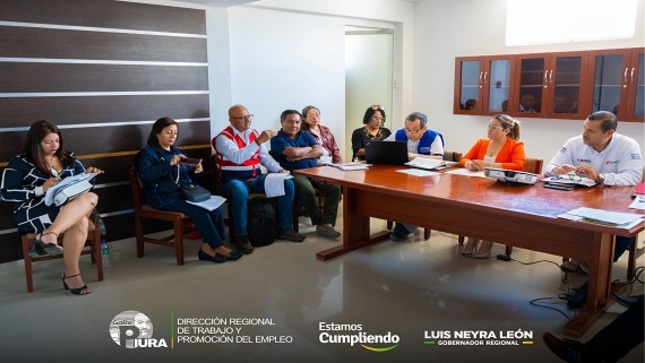 DRTPE Piura llevó a cabo la Sesión Ordinaria del Consejo Regional de Trabajo y Promoción del Empleo de Piura (CRTPE Piura)