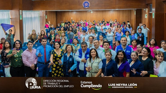 DRTPE Piura participo en el II Congreso Regional de Género 2023 denominado¿Por qué invertir en la igualdad entre mujeres y hombres?
