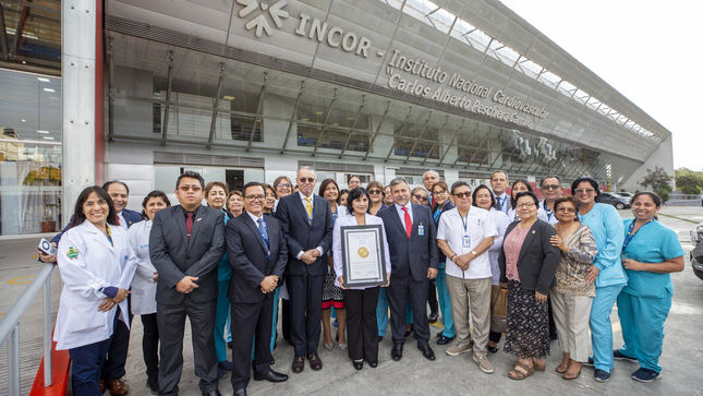 La prestigiosa Joint Commission International certificó que el Instituto Nacional Cardiovascular alcanzó la excelencia clínica en el cuidado de sus pacientes. 