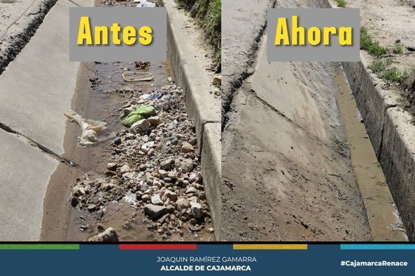 La Municipalidad Provincial de Cajamarca, a través de la subgerencia de Gestión Integral de Residuos Sólidos, esta mañana realizó la limpieza de cunetas de la Vía de Evitamiento Sur intersección con av. Industrial.
✅Estas actividades se vienen realizando en diferentes avenidas y jirones, con el propósito de conservarlas en buen estado y así mejorar el fluido de las aguas pluviales, evitando inundaciones que puedan afectar las pistas y generando posibles accidentes de tránsito, así como el perjuicio de la población en general.
🤝Hacemos un llamado a la población a tomar conciencia sobre el cuidado del medio ambiente e invocamos a no arrojar sus residuos a la calle para mantener una ciudad limpia y ordenada.