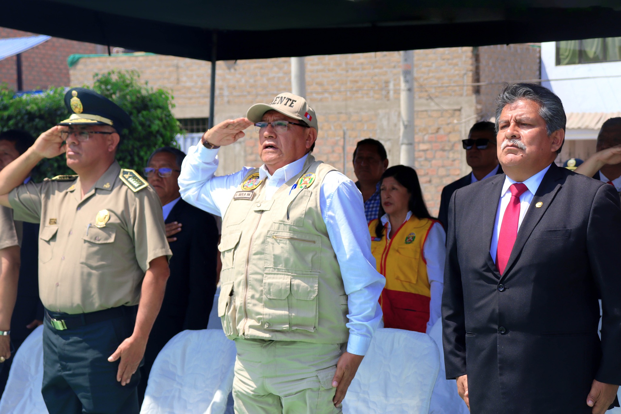 Municipalidad Provincial de Huaral presente en ceremonia de homenaje al peruano Mariano Santos Mateo