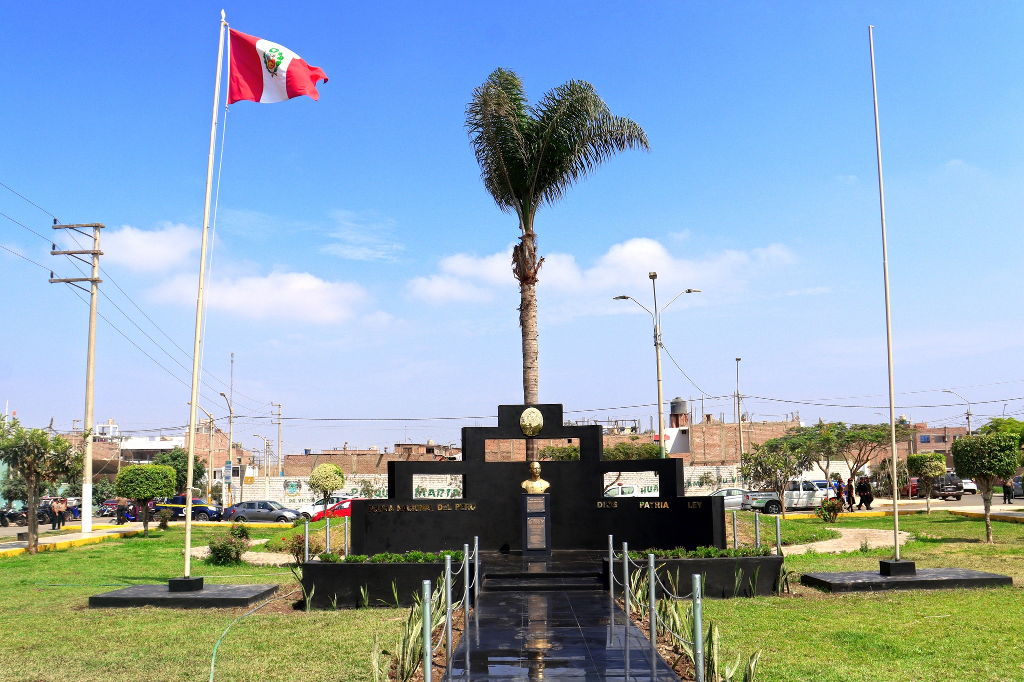 Municipalidad Provincial de Huaral presente en ceremonia de homenaje al peruano Mariano Santos Mateo