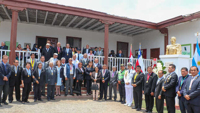 HUAURA CONMEMORA LOS 203 AÑOS DEL PRIMER GRITO DE LIBERTAD CON SESIÓN SOLEMNE Y ACTOS PROTOCOLARES POR EL 25 ANIVERSARIO DEL INSTITUTO SANMARTINIANO FILIAL HUAURA 