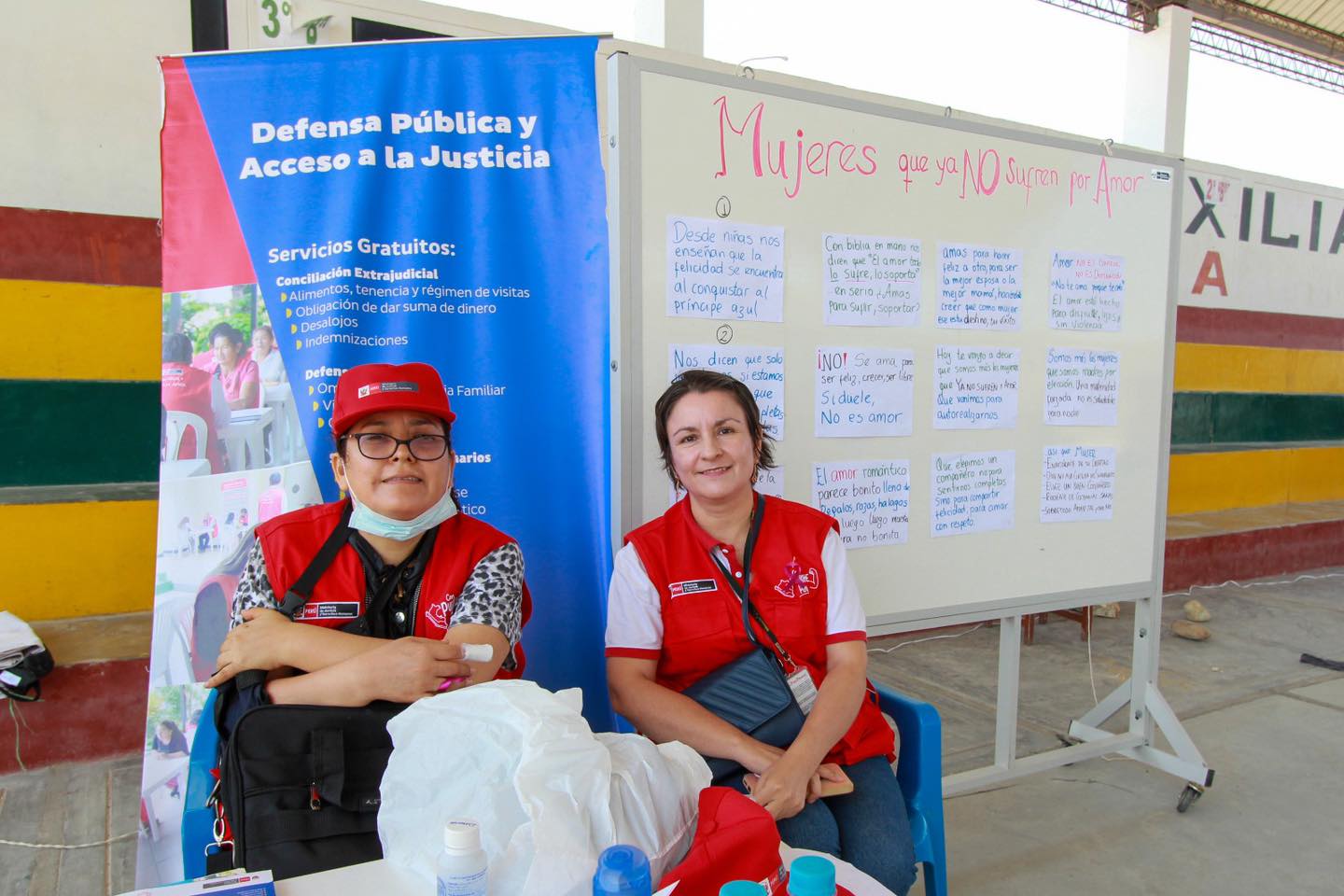 Municipalidad Participó De Feria Preventiva En El Marco Del Día Internacional De La Eliminación De La Violencia Contra La Mujer