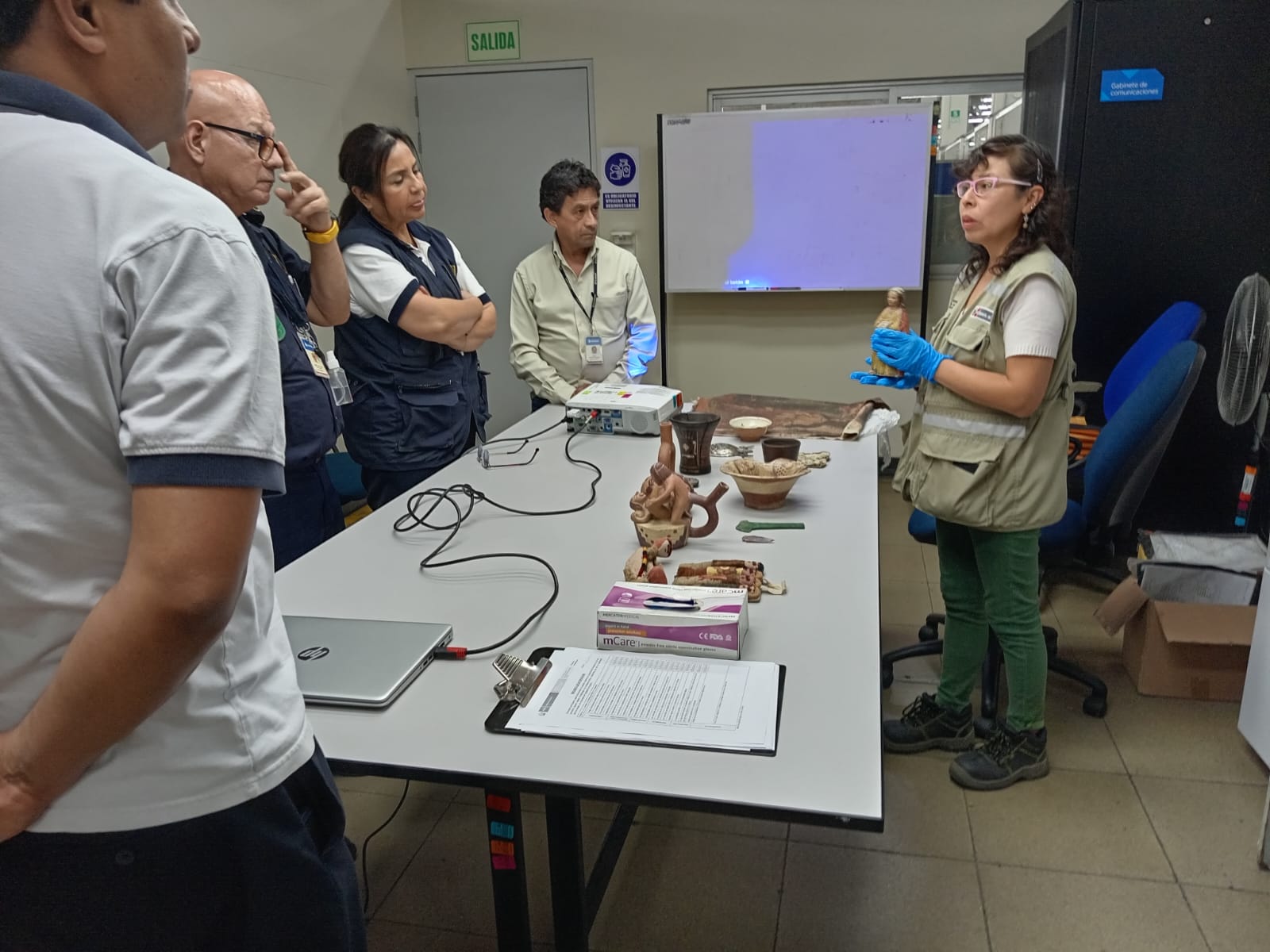 Ministerio de Cultura capacitó a oficiales de Sunat-Aduanas en materia de lucha contra el tráfico ilícito de bienes culturales