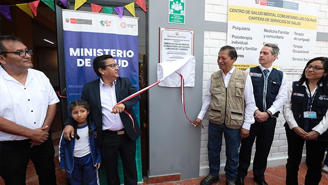 Más de 48 mil personas de Lurigancho– Chosica se beneficiarán de nuevo Centro de Salud Mental Comunitaria 