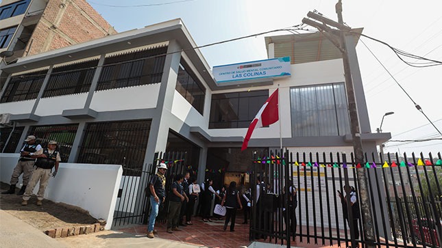 Más de 48 mil personas de Lurigancho– Chosica se beneficiarán de nuevo Centro de Salud Mental Comunitaria 
