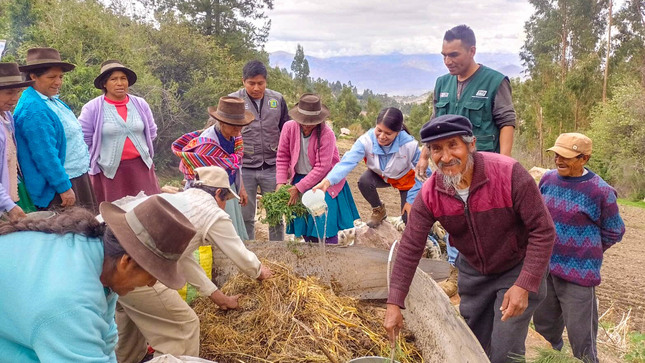 Elaboración de abono orgànico