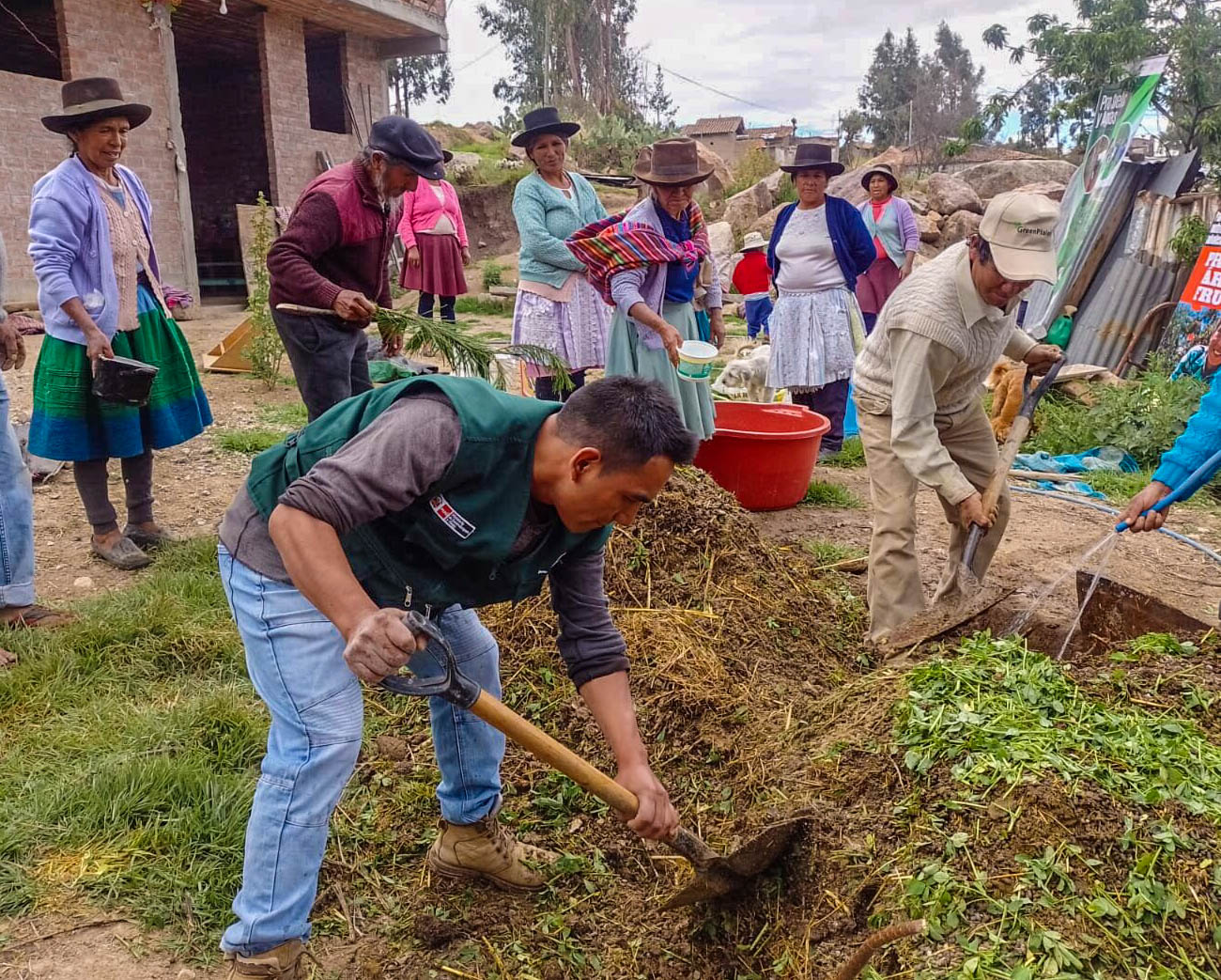 Elaboración de abono orgànico