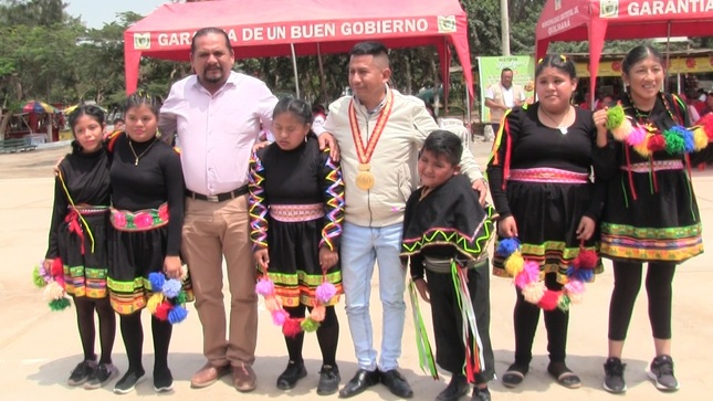 Vice Gobernador Regional participa en el Encuentro de Confraternidad de las OMAPED en el distrito de Quilmaná