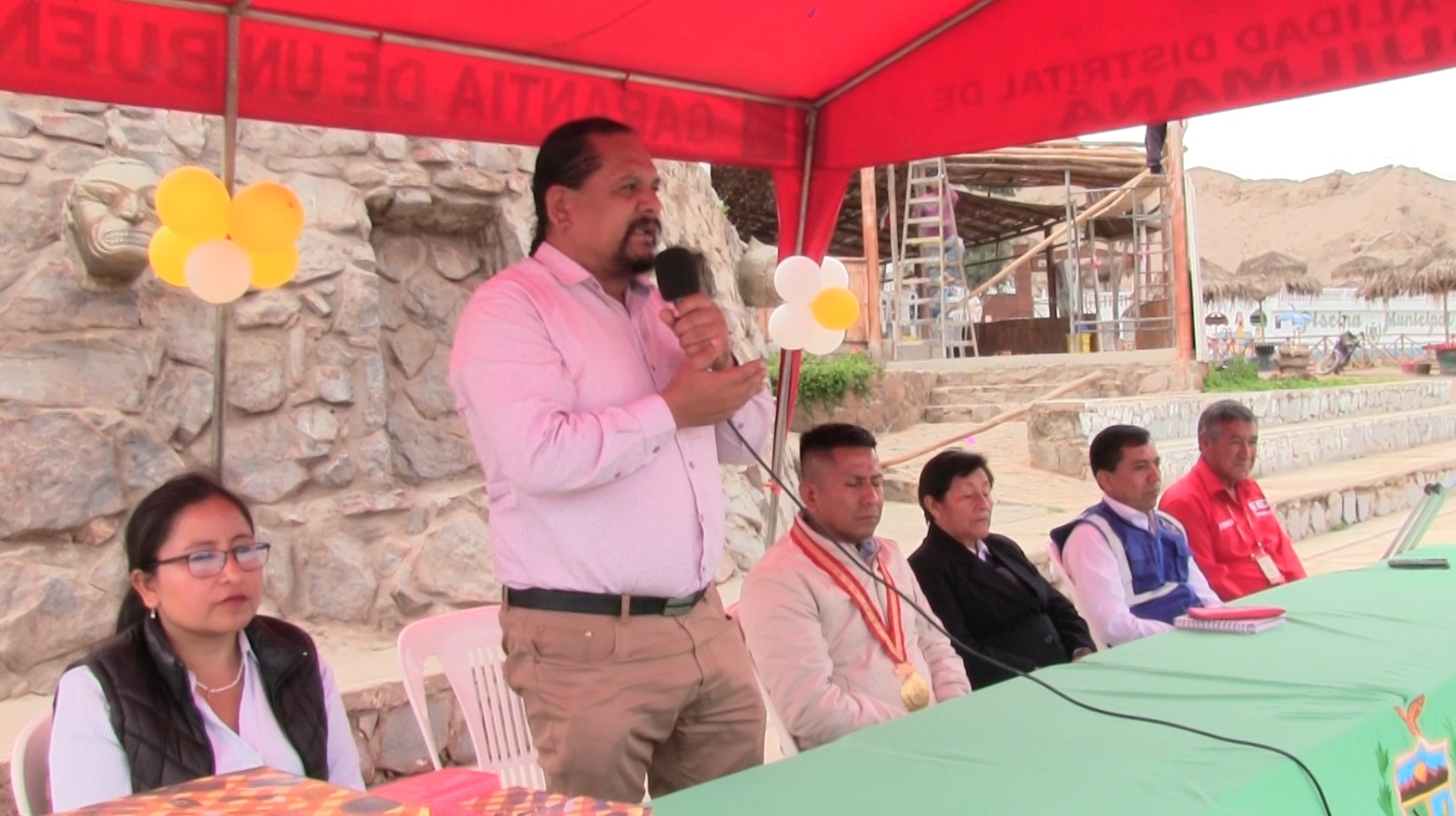 Vice Gobernador Regional participa en el Encuentro de Confraternidad de las OMAPED en el distrito de Quilmaná