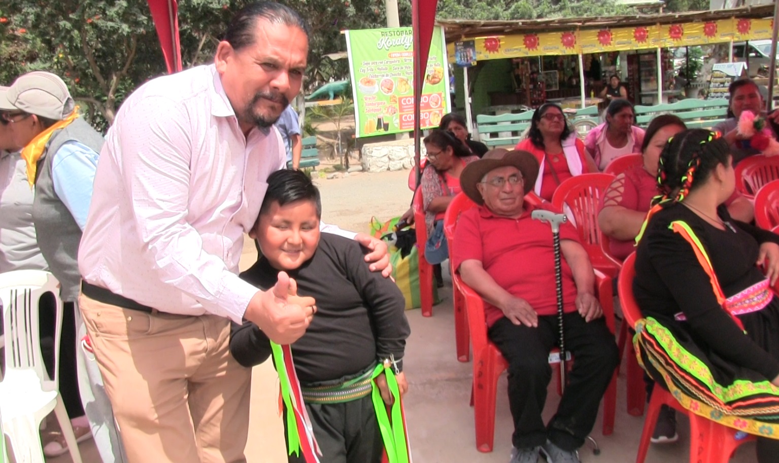 Vice Gobernador Regional participa en el Encuentro de Confraternidad de las OMAPED en el distrito de Quilmaná