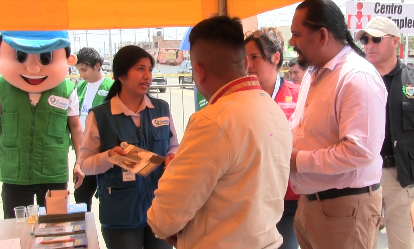 Con gran éxito se realizó la Feria Informativa de Empleo organizado por la Oficina Desconcentrada de Trabajo y Promoción de Empleo - Cañete