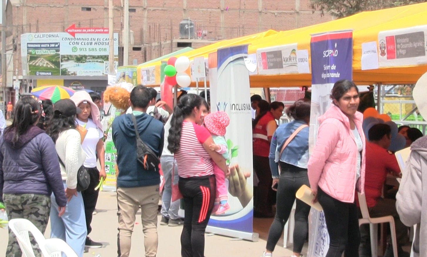 Con gran éxito se realizó la Feria Informativa de Empleo organizado por la Oficina Desconcentrada de Trabajo y Promoción de Empleo - Cañete