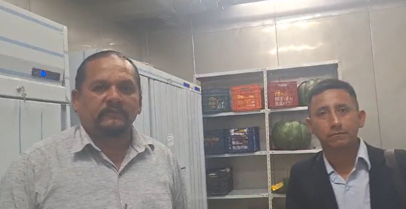 Vice Gobernador Regional recorrió el área de nutrición para verificar abastecimiento de alimentos en el Hospital Regional de Cañete Rezola