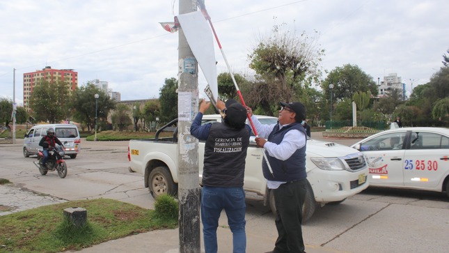 En cumplimiento a la Ordenanza Municipal N°720