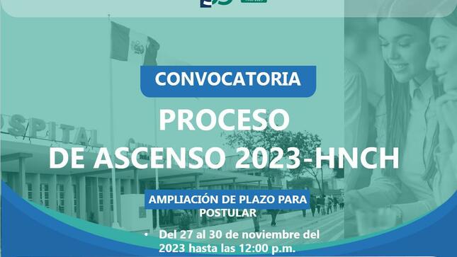 Proceso de ascenso 2023 - HNCH