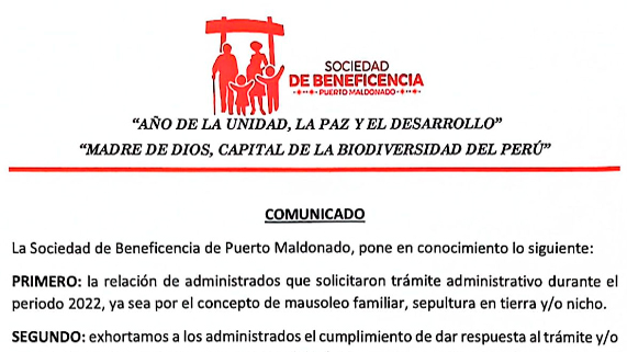 Archivo PDF comunicado