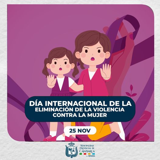 Hoy, 25 de noviembre, nos unimos a la causa para alzar la voz contra la violencia hacia las mujeres. 馃挭 Juntas y juntos podemos construir un mundo donde todas las mujeres vivan libres de miedo y violencia.
Es hora de decir NO a la violencia, NO a la discriminaci贸n, y S脥 a la igualdad y el respeto. 馃毢馃挏 #NoM谩sViolencia #D铆aInternacionalDeLaEliminaci贸nDeLaViolenciaContraLaMujer #NiUnaMenos