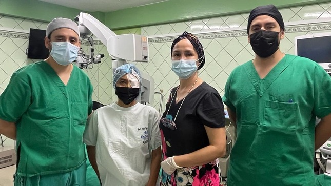 Pacientes operados de la vista