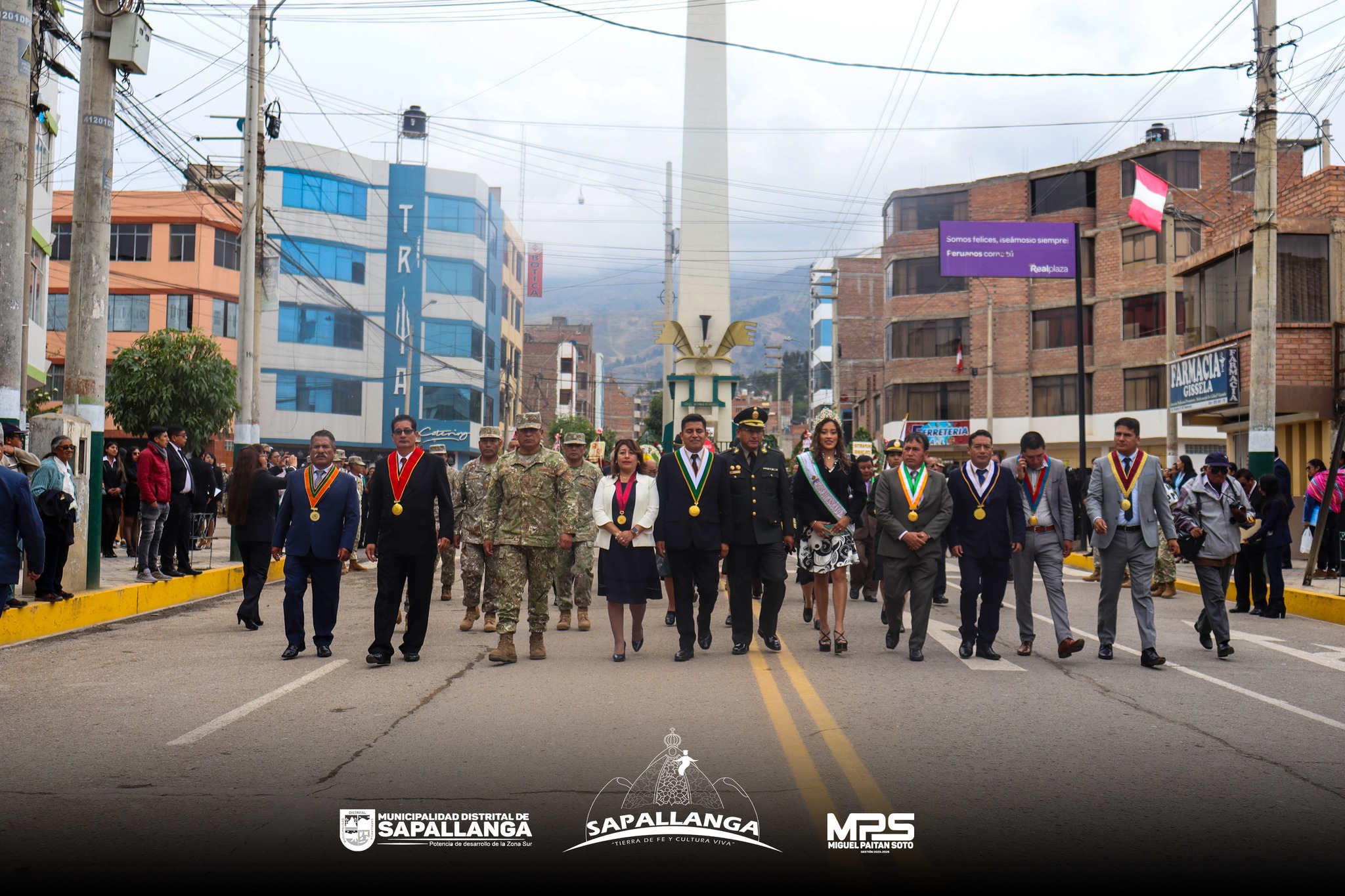Desfile por la Jura y Proclama de la Independencia del Perú en Huancayo