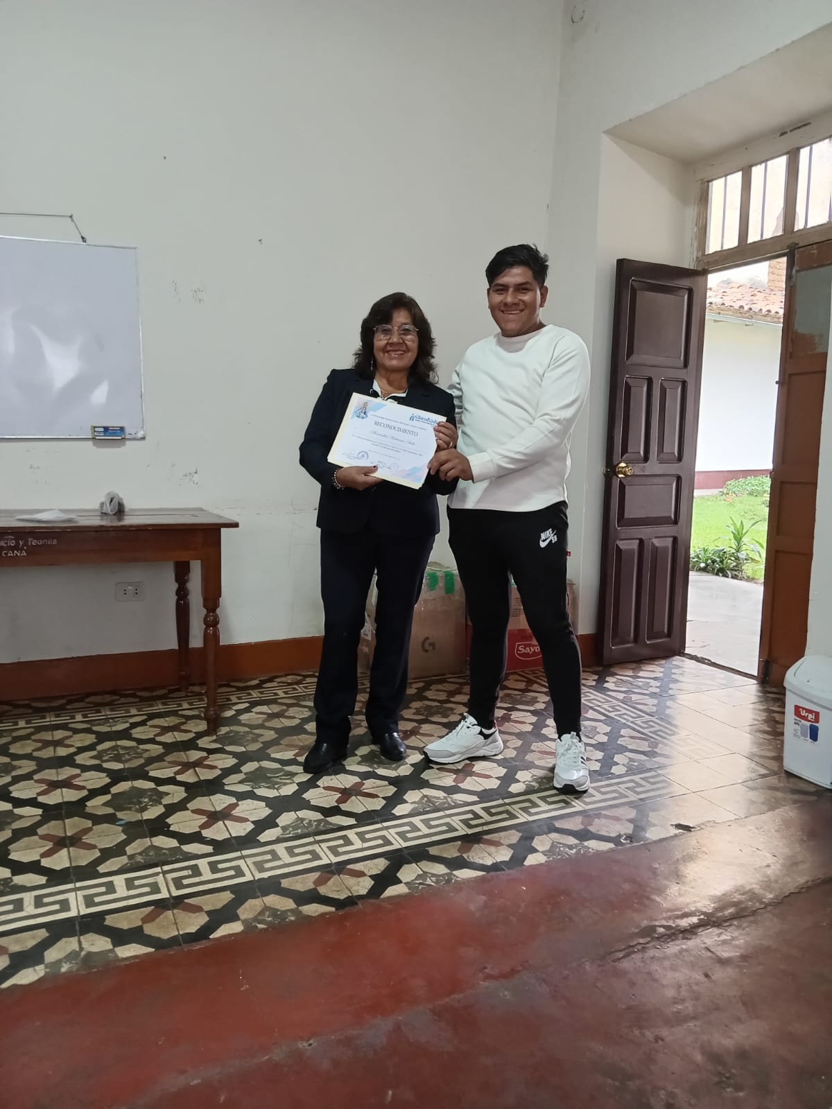 Premiación del I concurso de Arcos y Altares
