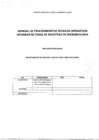 Vista preliminar de documento Manual de Procedimientos Operativos Estándar de Toma de Muestras de Microbiología, por corresponder a los fines y objetivos del Hospital Carlos Lanfranco La Hoz