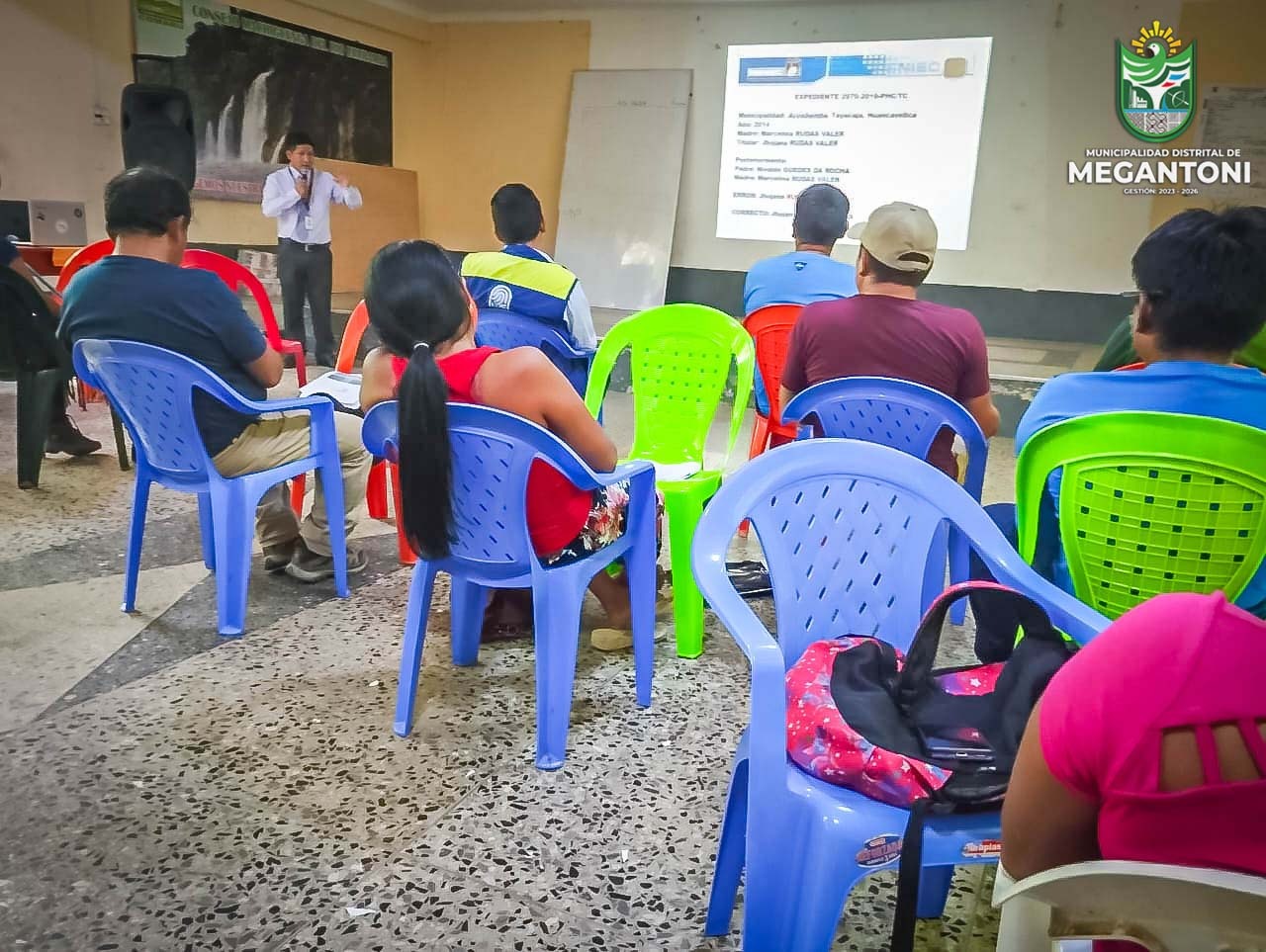 Registradores civiles de Megantoni participaron en curso bรกsico en procedimientos del Registro Civil