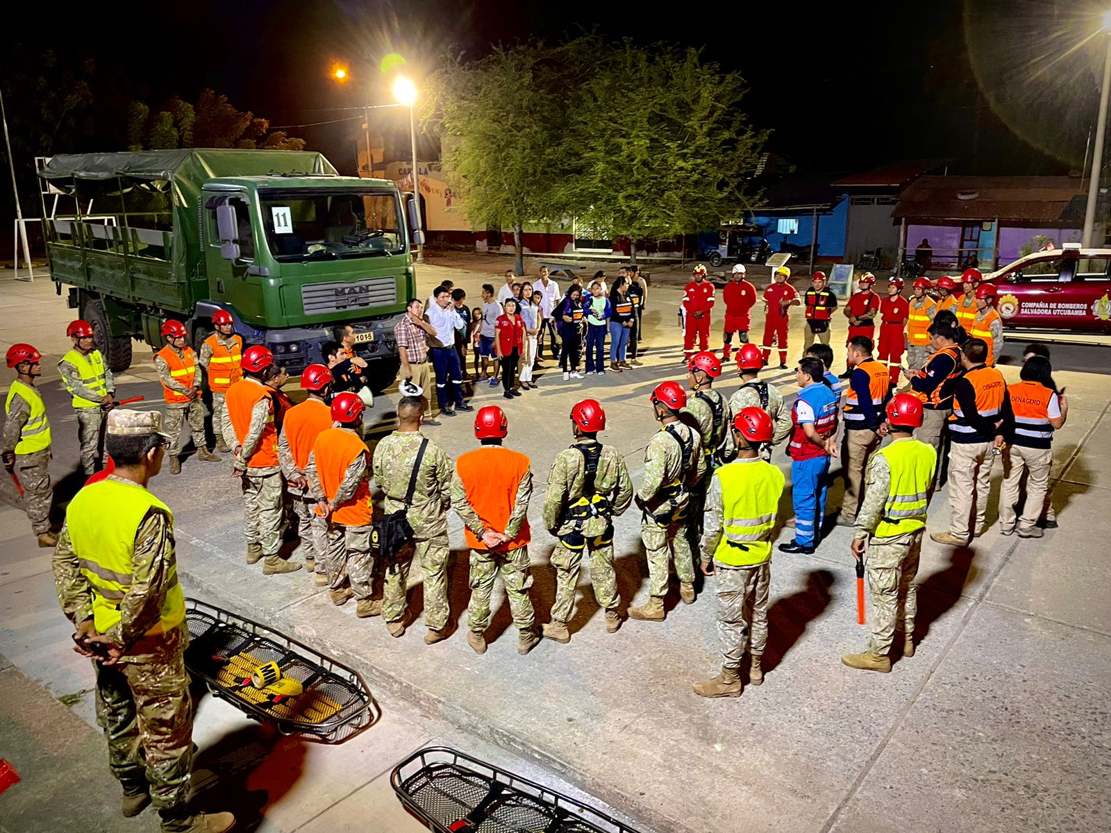 Simulacro Nacional Multipeligro Nocturno