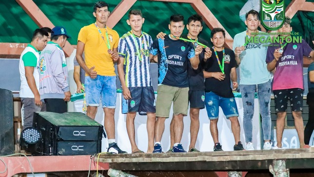 Campeonato de Futbol culmino la celebración de aniversario del Centro Poblado de Miaria