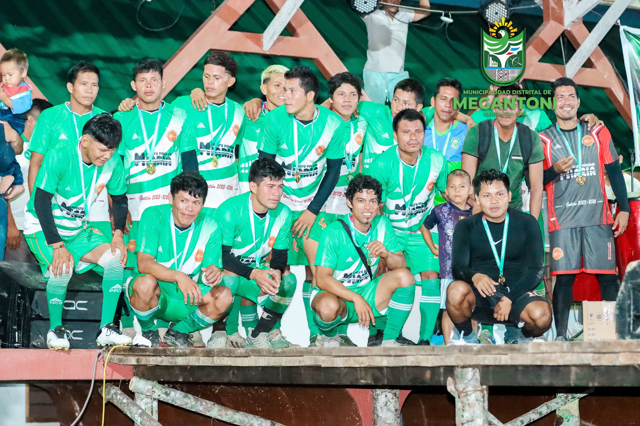 Campeonato de Futbol culmino la celebraci贸n de aniversario del Centro Poblado de Miaria