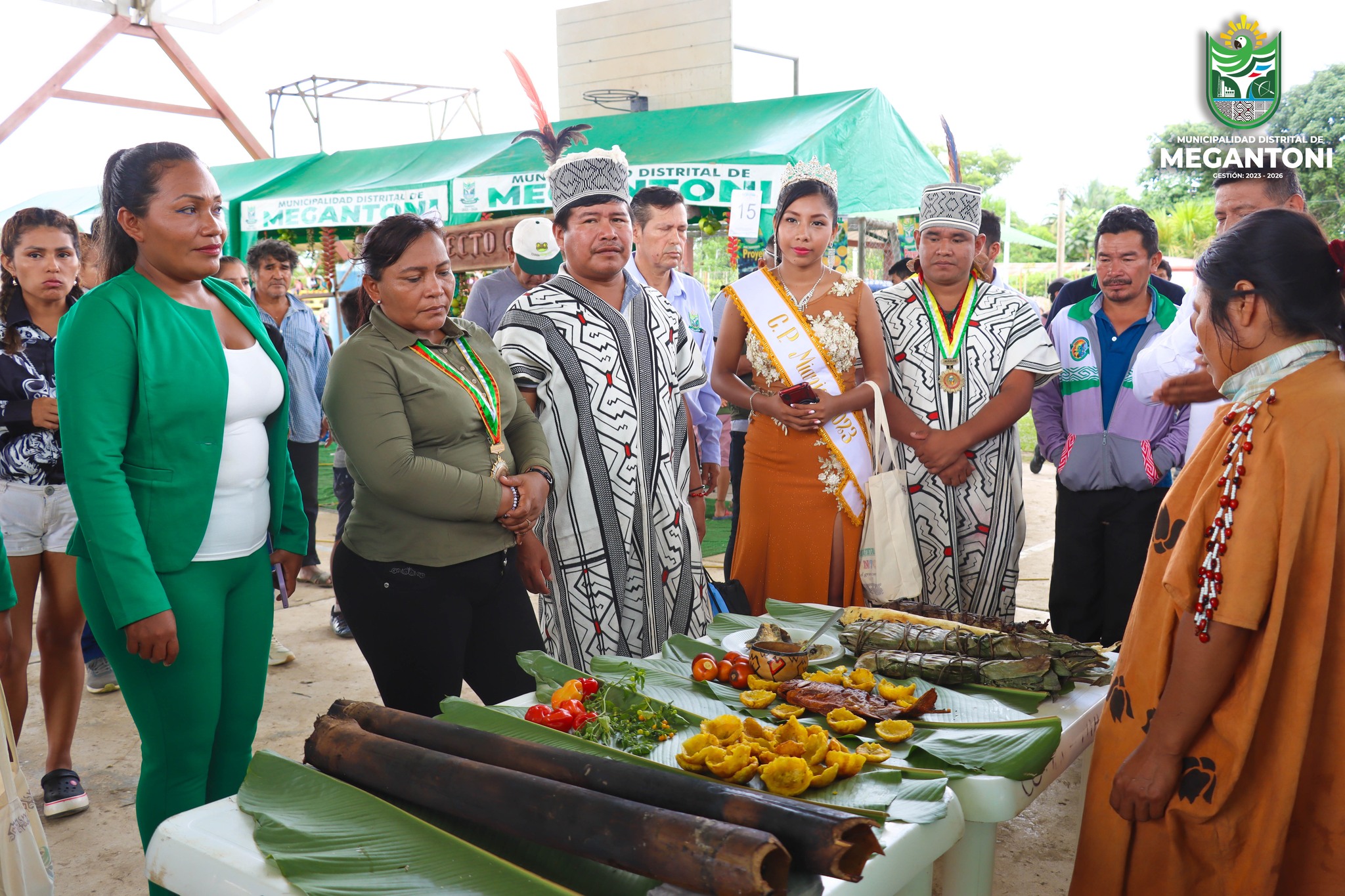 Feria gastron贸mica, agroindustrial y artesanal se desarroll贸 en el 36 aniversario del centro poblado de Miaria