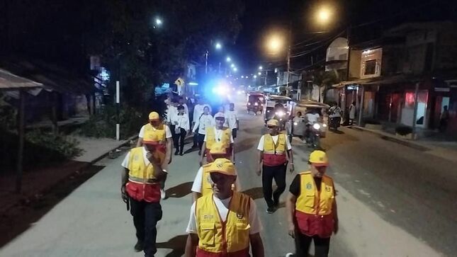 Serenazgo de Maynas y las juntas vecinales trabajando por tu seguridad