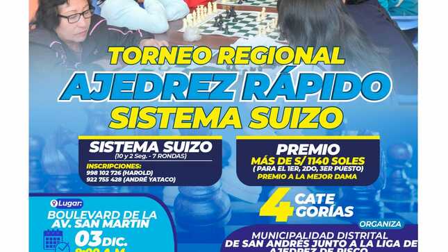 TORNEO DE AJEDREZ 