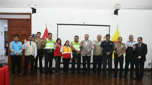 VII Sesión Ordinaria del CODISEC en Chorrillos 