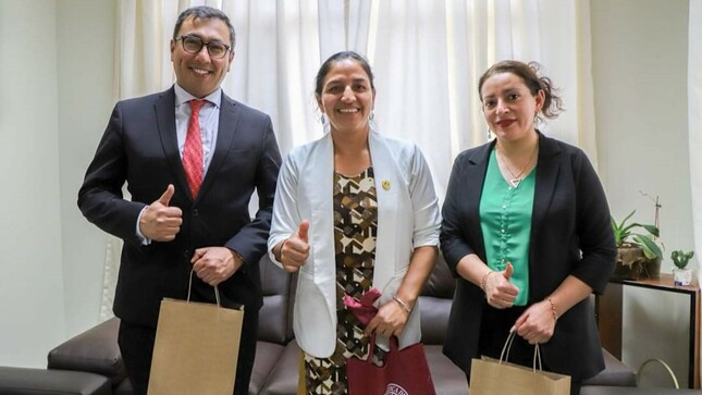 Cancillería Amazonas coordina acciones en conjunto con autoridades de la región en beneficio de la ciudadanía