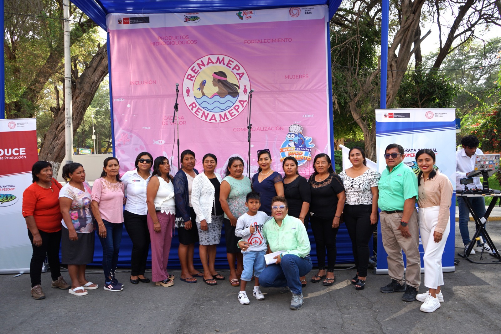 UNP fue sede de Feria de Mujeres Productivas de Pesca y Acuicultura