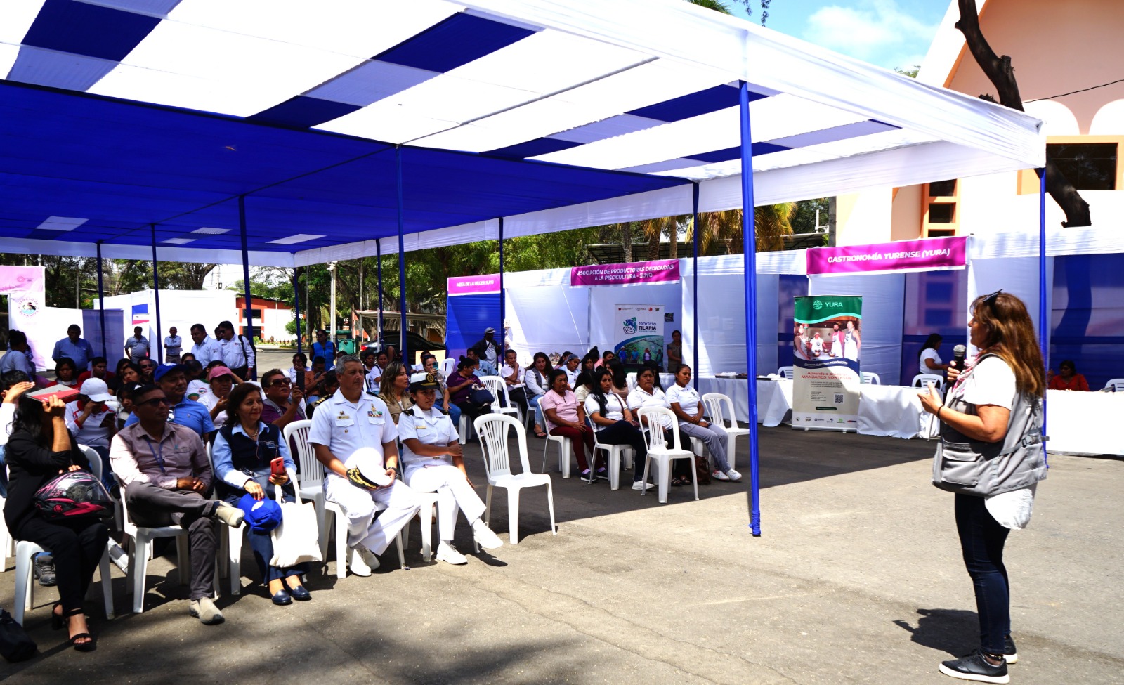 UNP fue sede de Feria de Mujeres Productivas de Pesca y Acuicultura
