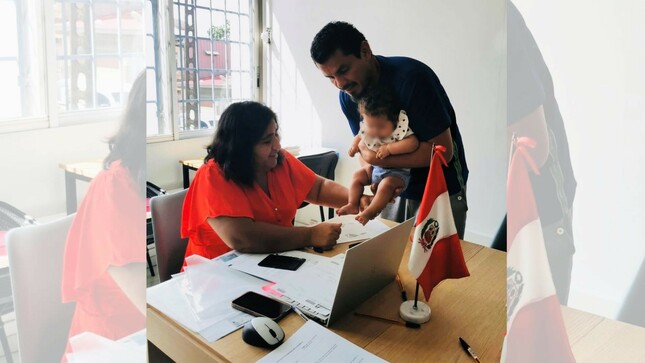 Consulado General del Perú en París acerca sus servicios a los connacionales en Guyana Francesa