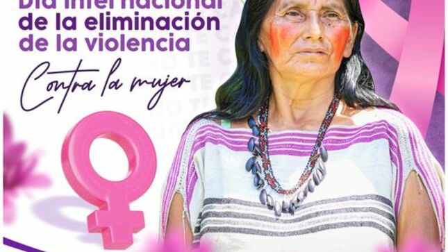 Día internacional de la eliminación de la violencia contar la mujer