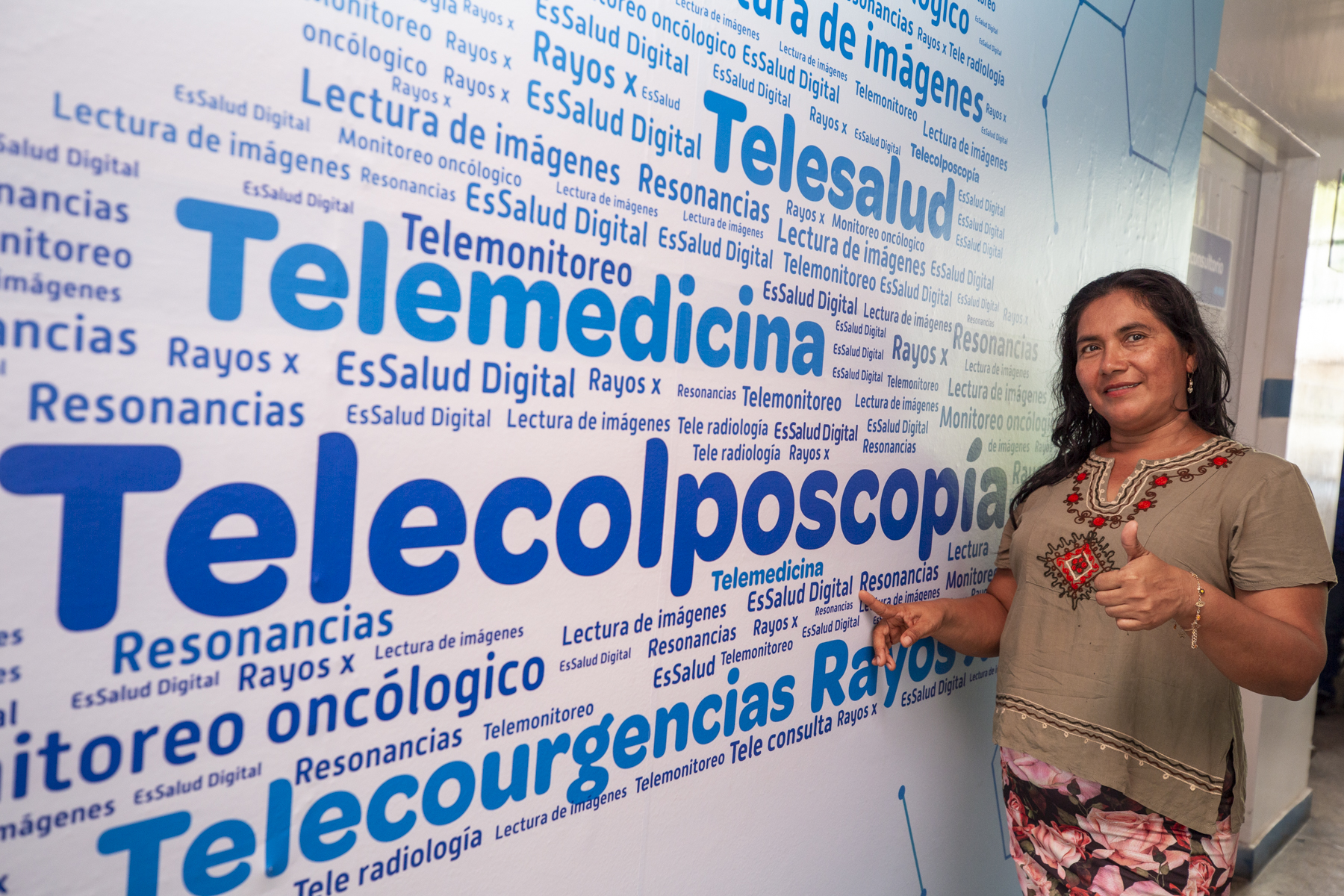 Presidenta de EsSalud llega a Iquitos
