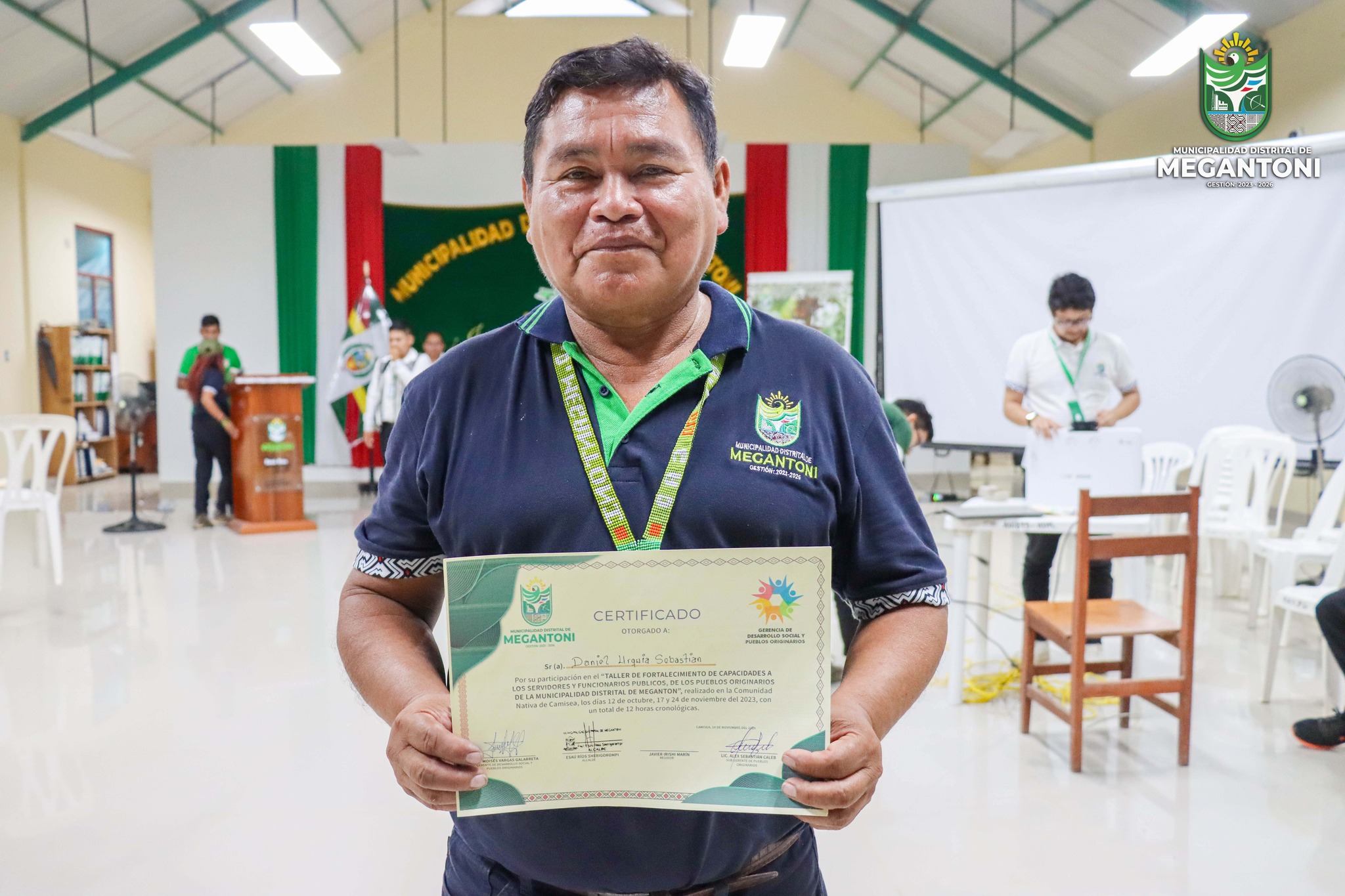 Concluye capacitaciรณn a servidores pรบblicos de los pueblos originarios de #Megantoni