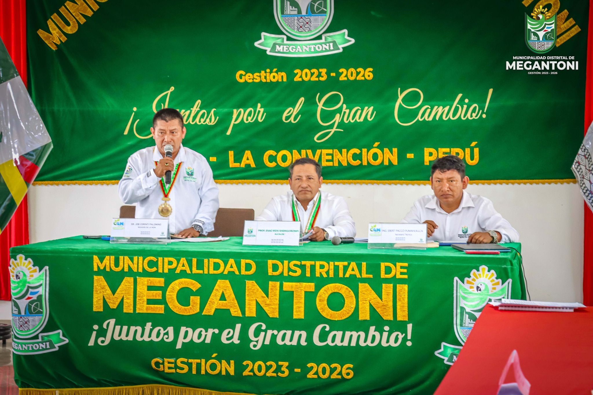 Comisiรณn ambiental municipal (CAM) de Megantoni pone en marcha Plan de Trabajo para la protecciรณn del medio ambiente