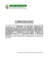 Vista preliminar de documento 06 Comunicado - Entrevista Personal 