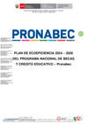 Vista preliminar de documento RDE n. 206-2023-MINEDU-VMGI-PRONABEC - Plan de Ecoeficiencia 2024-2026