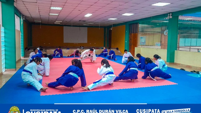 La academia de judo 